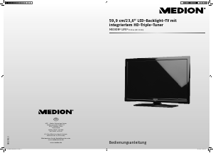 Bedienungsanleitung Medion LIFE P12144 (MD 20314) LCD fernseher