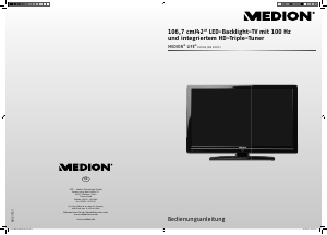 Bedienungsanleitung Medion LIFE X17004 (MD 30571) LCD fernseher