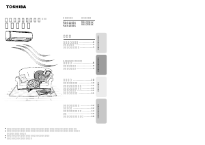 説明書 東芝 RAS-225EX エアコン