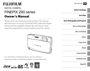 Handleiding Fujifilm FinePix Z81 Digitale camera