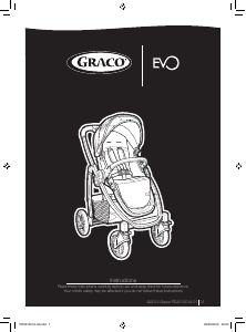 Instrukcja Graco Evo Wózek