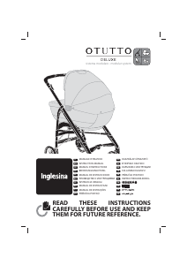 Manual Inglesina Otutto Deluxe Carrinho de bebé