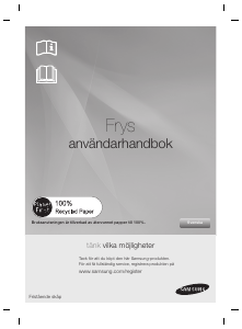 Bruksanvisning Samsung RZ80EBBB Frys