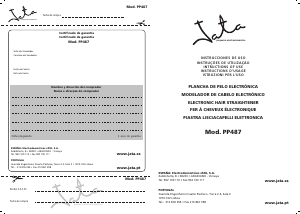 Handleiding Jata PP487 Stijltang