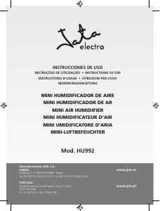 Manual Jata HU992 Humidificador