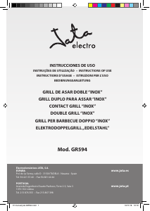 Mode d’emploi Jata GR594 Grill