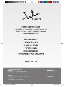 Manuale Jata FR226 Friggitrice