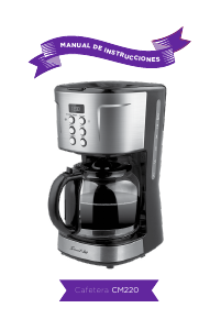 Manual de uso Smart-Tek CM220 Máquina de café