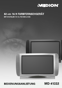 Bedienungsanleitung Medion MD 41332 Fernseher