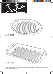 Manual Jata GR33 Panela