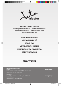 Bedienungsanleitung Jata VP3032 Ventilator