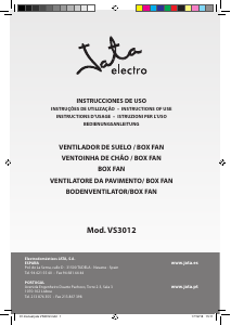 Handleiding Jata VS3012 Ventilator