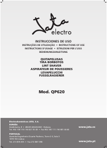 Manual de uso Jata QP620 Quitapelusas