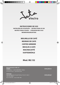 Manuale Jata ML132 Macinacaffè