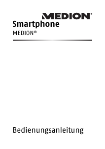 Bedienungsanleitung Medion LIFE X5004 (MD 99238) Handy