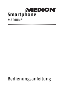 Bedienungsanleitung Medion LIFE X6001 (MD 98976) Handy