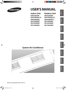 Bruksanvisning Samsung DH090EAV Luftkonditionering