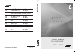 Bruksanvisning Samsung UE37C6805US LED TV