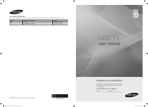 Bruksanvisning Samsung UE32C6805US LED TV