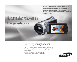 Brugsanvisning Samsung SMX-K40LP Videokamera