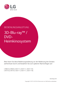 Bedienungsanleitung LG LHB655 Heimkinosystem