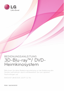 Bedienungsanleitung LG BH5320F Heimkinosystem