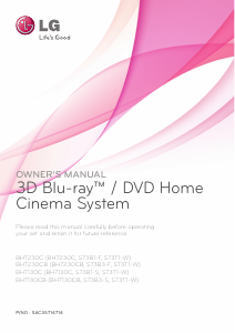 Manual LG BH7130C Home Theater System