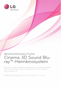 Bedienungsanleitung LG BH9520TW Heimkinosystem