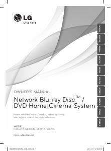 Manual LG HB965TZ Home Theater System