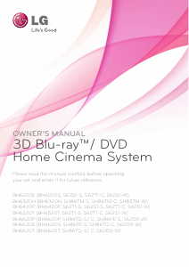 Bruksanvisning LG BH6220S Hembiopaket