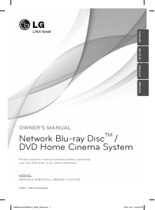 Handleiding LG HB905SA Home cinema set