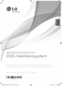 Bedienungsanleitung LG DH6520T Heimkinosystem