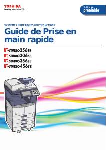 Mode d’emploi Toshiba e-Studio 306se Imprimante multifonction