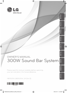 Handleiding LG NB3520A Luidspreker
