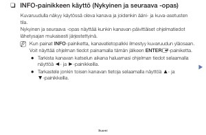 Käyttöohje Samsung UE48H5005AK LED-televisio