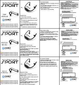 Mode d’emploi Imperii Electronics TE.03.0006.03 Casque