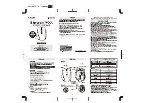 説明書 デジオツー MUS-BKF121R マウス