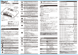 説明書 デジオツー CRW-7M50NBK カードリーダー