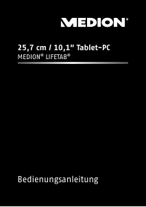 Bedienungsanleitung Medion Lifetab E10320 (MD 98641) Tablet
