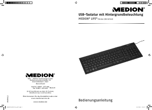 Bedienungsanleitung Medion P81041 (MD 86540) Tastatur