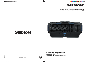 Bedienungsanleitung Medion X81025 (MD 87439) Tastatur