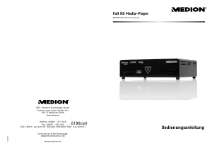 Manual Medion LIFE E85024 (MD 86597) Media Player