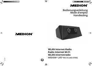 Mode d’emploi Medion LIFE P85135 (MD 87990) Radio