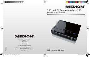 Bedienungsanleitung Medion P82757 (MD 90198) Festplatte