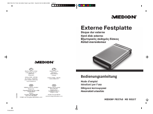 Bedienungsanleitung Medion P83740 (MD 90107) Festplatte
