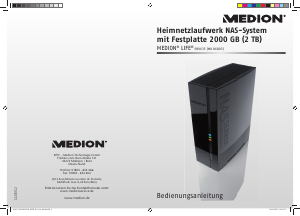 Bedienungsanleitung Medion LIFE P89635 (MD 86803) NAS