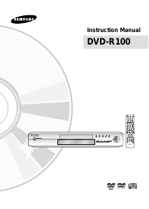Bruksanvisning Samsung DVD-R100E DVD spelare