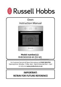 Handleiding Russell Hobbs RHEO6501B-M Oven
