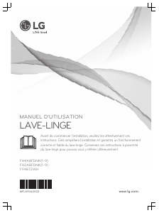 Mode d’emploi LG F94872WH Lave-linge