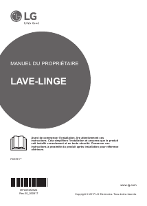 Mode d’emploi LG FM37E1WH Lave-linge